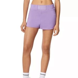 HERVÉ BY HERVE LEGER Wisteria KNIT TERRY SHORTS